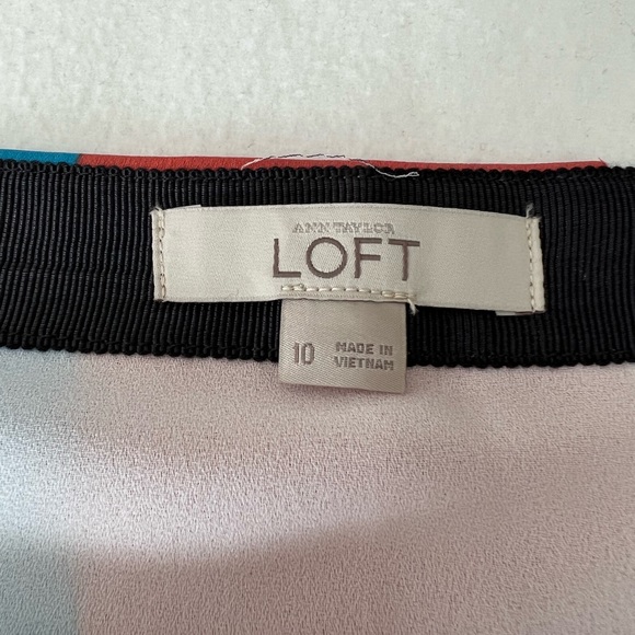 LOFT colorful skirt - Picture 5 of 5